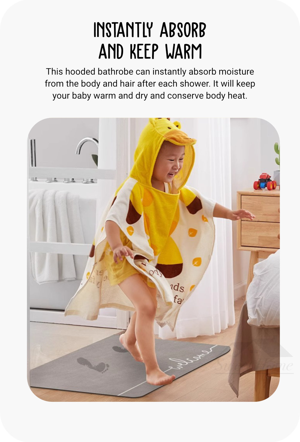 100_ Cotton Embossed Printing Bathrobe-4